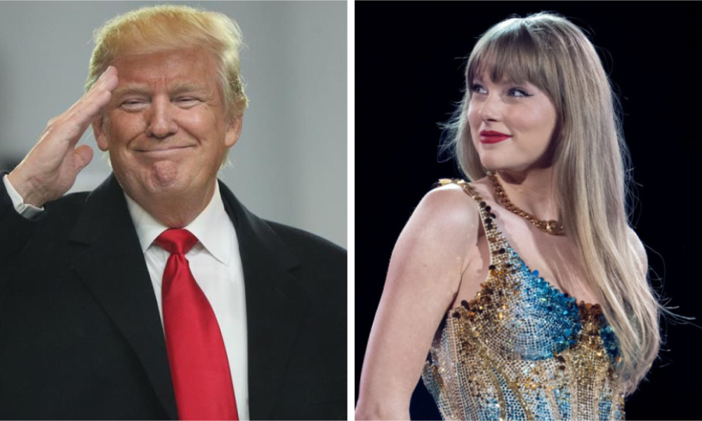 ‘Alguém reparou que a Taylor Swift deixou de ser gostosa após eu dizer que a odeio’, provoca Trump