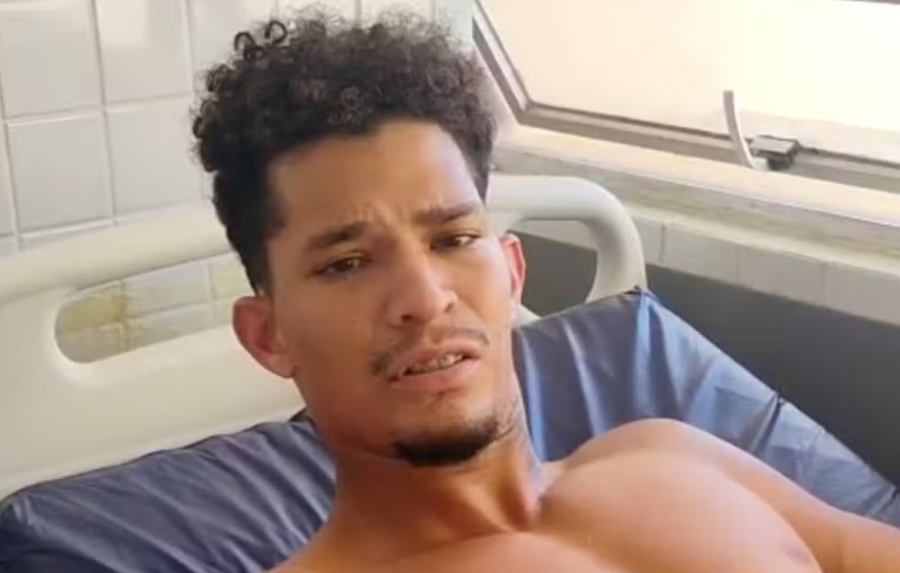 Jovem que teve perna amputada após ser baleado por delegado segue sem previsão de alta e está muito abalado, diz advogado